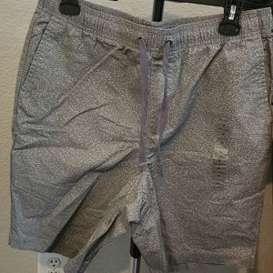 Free Assembly Grey Print Men's Short